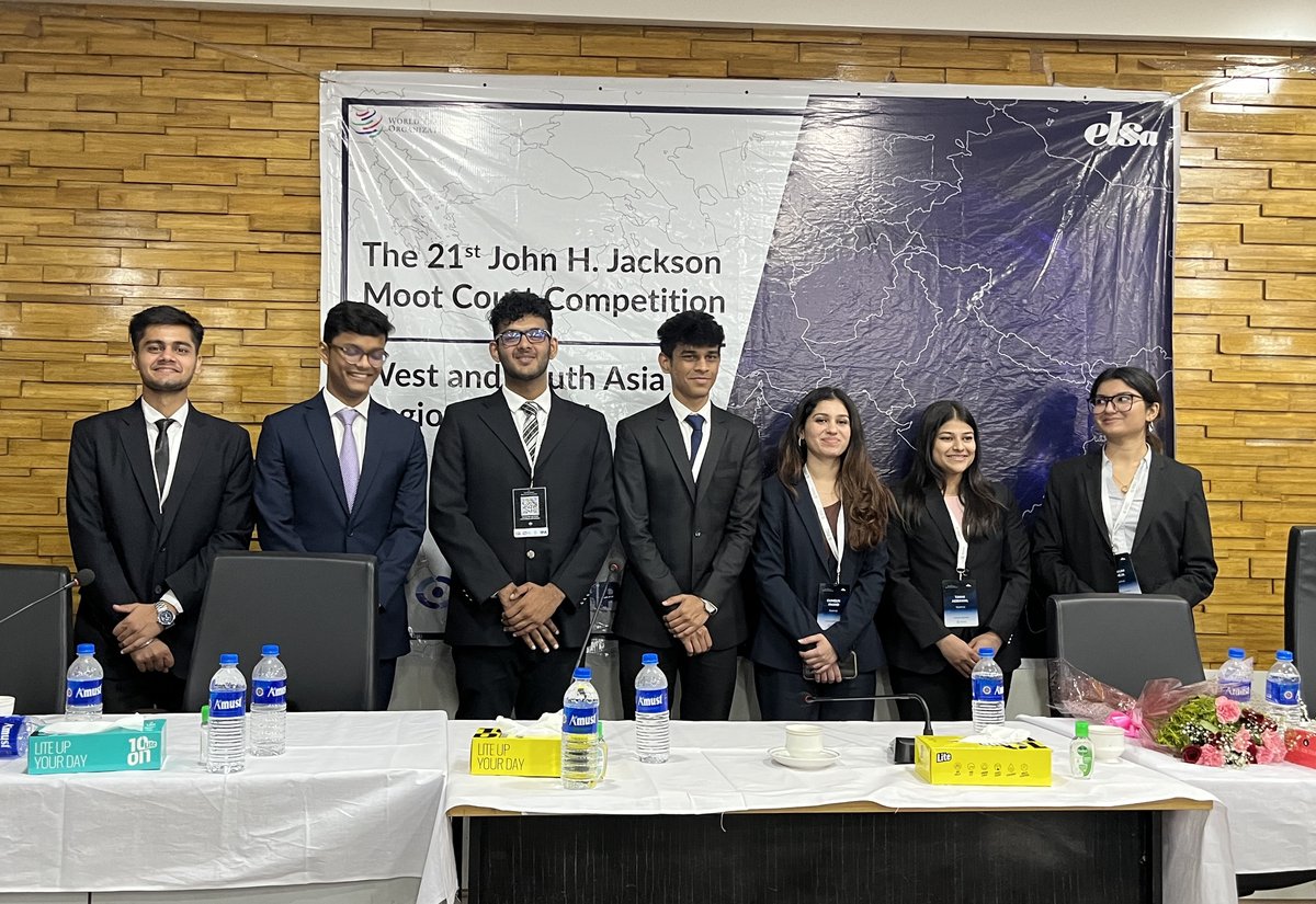 21st John H Jackson Moot Court West and South Asia Regional Round