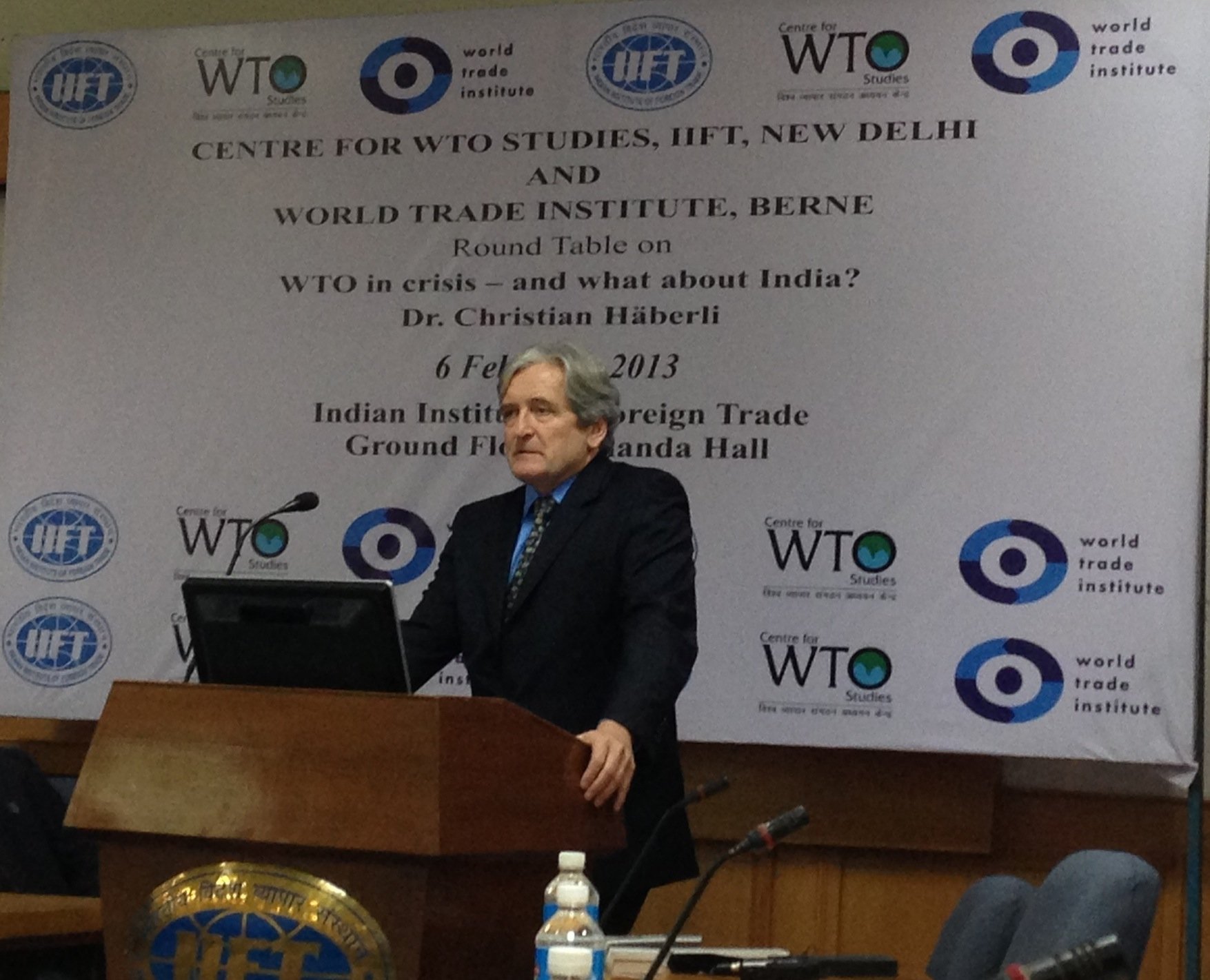 Round Table Discussion on “WTO in crisis – and what about India?”