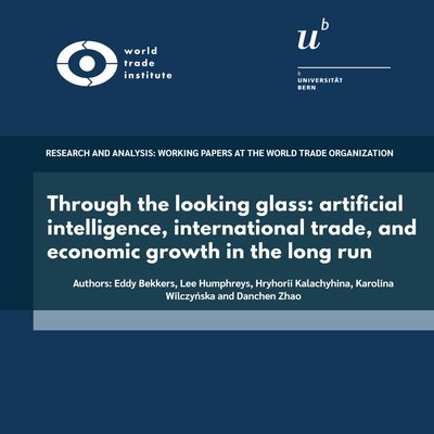 Through the looking glass: artificial intelligence, international trade, and economic growth in the long run