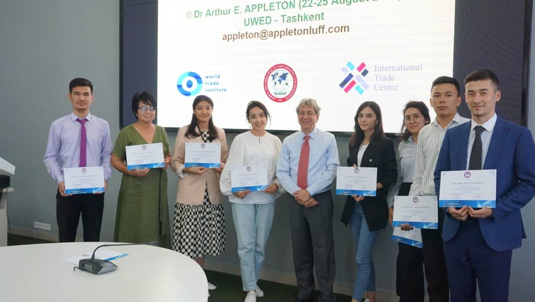 Short-term training completed at the UWED on the WTO Agreements on TBT ...