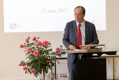Ambassador Vanheukelen gave the keynote address    