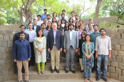 Pierre Sauvé (front third from left) with Joint Academy participants    © IIFT