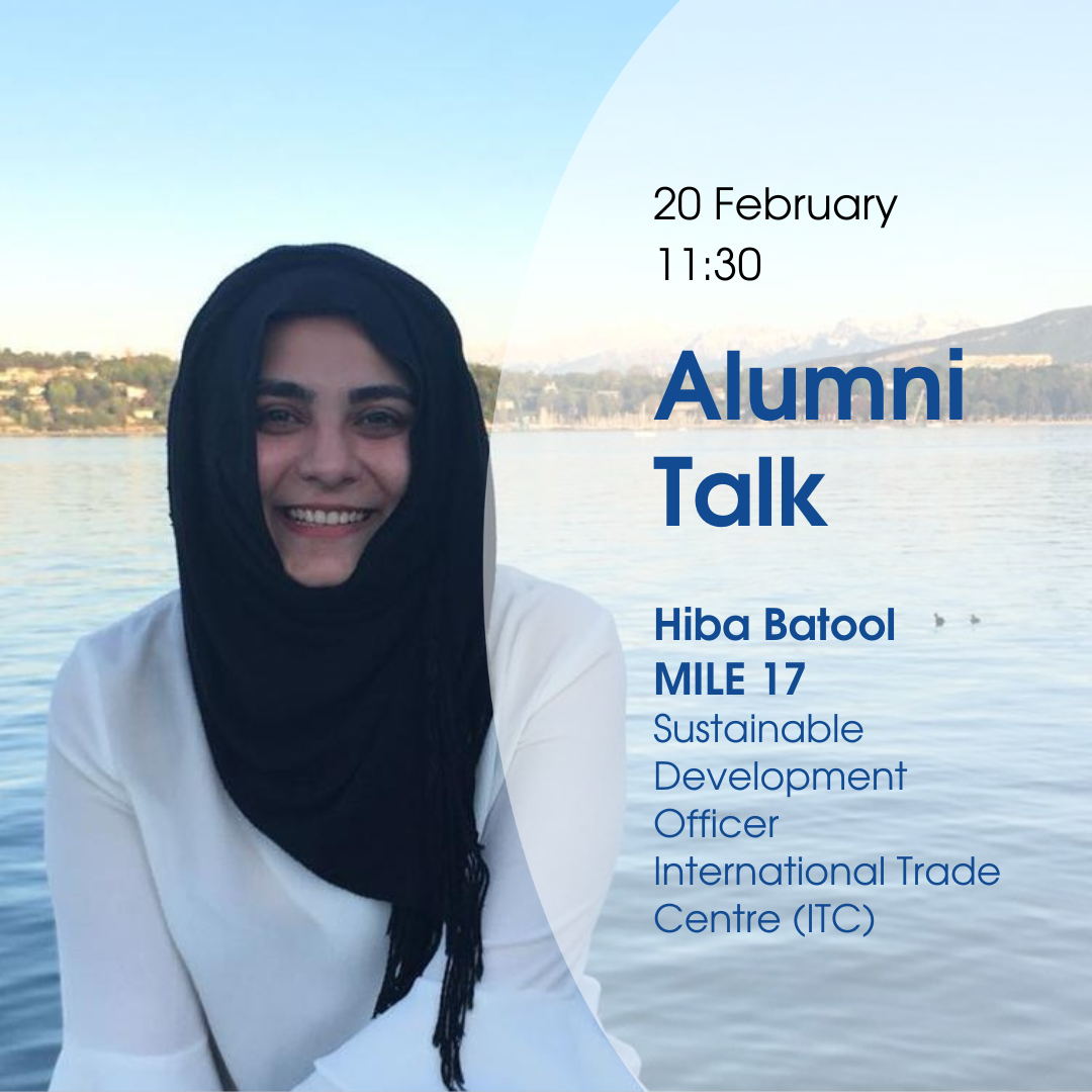 Alumni Talk with Hiba Batool (MILE 17)