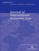 Financial Services Trade after the Crisis: Policy and Legal Conjectures